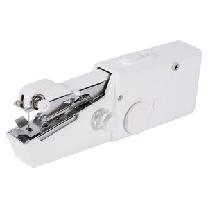 Fast <b>Hand</b> Mini Sewing <b>Machine</b> with Lock <b>Stitch</b> and Single Needle Electric Motor Manual Feed New Home Use - Product Image 1