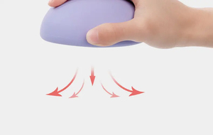 Baby Burping Aid - Soft Silicone Support & Comfort Tool for Newborn Infant Feeding Assistant Gentle Back Massage <b>Helper</b> - Product Image 3
