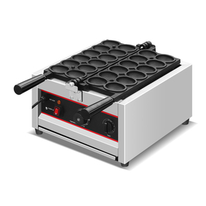 Macchina Elettrica Commerciale Coreana per Waffle Rotondi, Antiaderente, per Uso Domestico e Ristorazione - Product Image 5