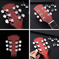 Promotion : Mécaniques de guitare scellées Chrome 3L3R – Clés de réglage pour guitare