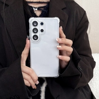 Étui de protection transparent antichoc en TPU PC pour Samsung Galaxy S26 Edge Plus S25 Ultra S24 FE S23 S22 S21 S20 NOTE 20 10 Pro Housse de téléphone