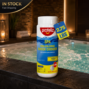 Monobouteille de 2,75 lb de Monopersulfate de potassium granulaire pour spa résidentiel et bain à remous – Entrepôt américain - Product Image 1
