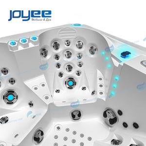 JOYEE Chine usine bas <span class=keywords><strong>prix</strong></span> haute qualité en plein air rectangle massage bain à remous <span class=keywords><strong>spa</strong></span> combo massage <span class=keywords><strong>spa</strong></span> pour <span class=keywords><strong>4</strong></span> personnes - Product Image 3
