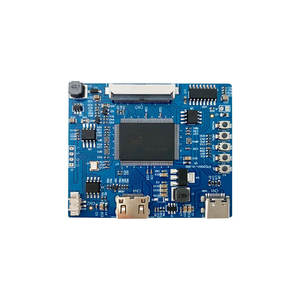 Промышленный HD-MI на LVDS 40Pin плата драйвера, 7-дюймовый дисплей, плата контроллера, синий цвет, совместим с Raspberry <span class=keywords><strong>Pi</strong></span> - Product Image 2