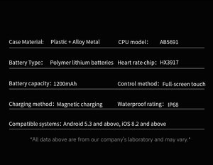 นาฬิกาอัจฉริยะ HT46 สำหรับกิจกรรมกลางแจ้ง แบตเตอรี่ขนาดใหญ่ 1200mAh หน้าจอโค้ง 2.01 นิ้ว รองรับการโทรแบบไร้สาย มาตรฐานกันน้ำ IP68 ทนทานต่อการใช้งาน - Product Image 4