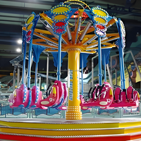 Manège à balançoires volantes pour enfants, 16 places, pour parcs d'attractions, à vendre