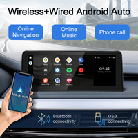 STWEI Système Linux 10,25 pouces, CarPlay sans fil, navigation automobile Android, vidéo, musique, BMW X5 F15 X6 F16