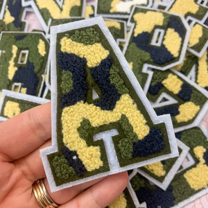 Tùy Chỉnh <span class=keywords><strong>Chenille</strong></span> Vá Sắt Trên Thư Các Bản Vá Lỗi Khăn Đính <span class=keywords><strong>Chenille</strong></span> Sorority Các Bản Vá Lỗi - Product Image 6