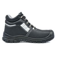 Chaussures de sécurité MAXITOUGH à embout d'acier, antidérapantes, imperméables, en cuir, résistantes aux perforations, robustes, pour hommes