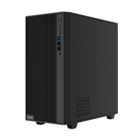 Boîtier PC de station de travail SOHOO-Mid Tower EATX, type AIO 240 mm, Type-C, châssis en acier silencieux pour le jeu et la création de contenu