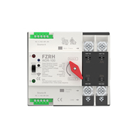 Interruptores de Transferencia Automática Modulares FALIANG W2R 50/60Hz para Riel DIN, 220V 2P, Tipo PC, con WiFi Inteligente Tuya, ATS
