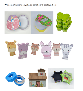 Caja de Cartón para Niños <span class=keywords><strong>con</strong></span> Diseño Personalizado, Forro de Esponja y Asa Ecológica para Empacar Ropa y Regalos - Product Image 4