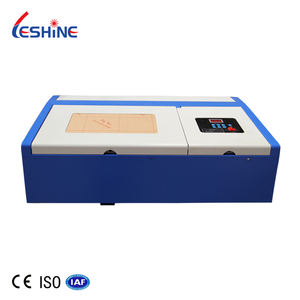 เครื่องแกะสลักเลเซอร์แบบตั้งโต๊ะพกพา 3020 กำลัง 40 วัตต์ เครื่องตัดเลเซอร์ขนาดเล็ก ราคา 320 พร้อมซอฟต์แวร์แกะสลักเลเซอร์ - Product Image 1