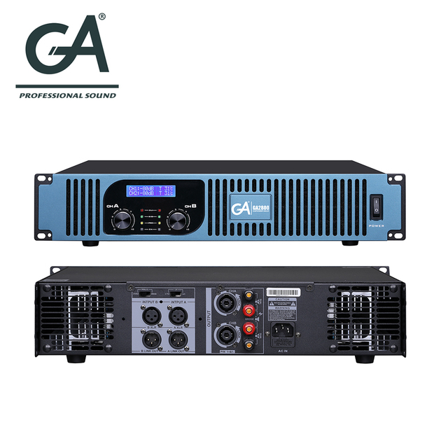 Cheap Professional 800W Class H Power Amplifier for Wireless Public Address System