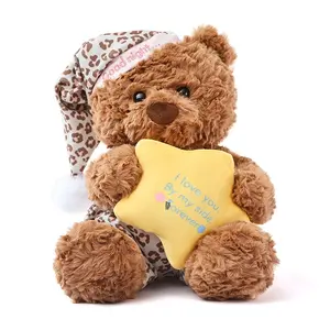 Resmi Set Dudu Süper Yumuşak Peluş Oyuncak Ayı Dolması Bebek Arkadaşı Uyku Yastığı PP Pamuk 31-50 cm Doğum Günü Hediyesi - Product Image 1