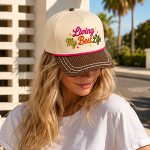 Casquette de baseball OEM ODM personnalisée avec impression en relief, patchwork, visière multicolore, vente en gros, streetwear unisexe, haute qualité, tissu Dobby Terry - Product Image 6