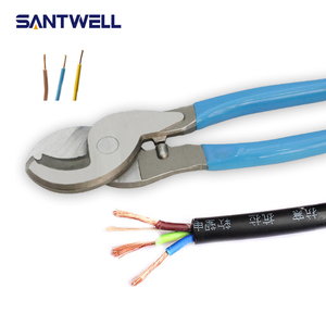 10"Big Head Cable Cutter-Curved Jaw Labor-Saving Wire Cutter|Manual Lightweight Electrician's Pliers for Cable Cutting&<b>Stripping</b> - Product Image 4