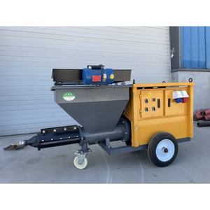 Beton yapı için duvar harcı püskürtme makinesi çimento sıva pistonlu pompa çimento sıva püskürtme makinesi - Product Image 2