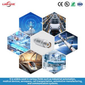 Connettore Circolare Coassiale OEM 00S-3S a 1 Pin Diritto Push-Pull Autobloccante Compatibile con Connettori Aeronautici Originali - Product Image 6