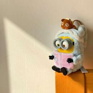 2025 nuevo 100% auténtico 5O2TOOYS Boob & Tiim amigos juntos serie vinilo felpa colgante caja ciega llaveros Kawaii juguete - Product Image 6