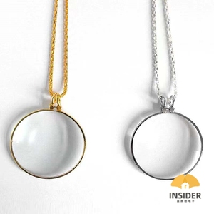 Toptan bayanlar anne yaşlı hediye uzun zincir okuma için 5X kolye büyüteç büyüteç kolye kolye - Product Image 1