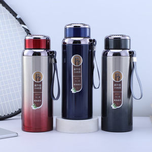 Thermos in Acciaio Inox 316 Personalizzabile con Logo, Grande Capacità, Design Sfumato, Antigoccia, Senza BPA, per Campeggio e Sport - Product Image 4