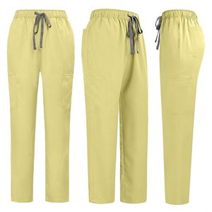 Uniformes de Enfermería Personalizables para Mujer, Uniformes Médicos de Hospital con Bolsillo en el Pecho, Spandex, Uniformes de Salón de Belleza, Conjunto de Enfermera con Bordado - Product Image 3