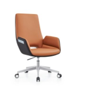 Sillón mental de cuero de oficina moderno y cómodo 37740-B500 - Product Image 1