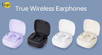 Écouteur stéréo sans fil véritable Portable son stéréo 3D type-c écouteurs électroniques sport dans les écouteurs d'oreille