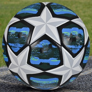 Balón de Fútbol Talla 4 para Partido y Entrenamiento, PU Premium Cosido a Máquina, Cámara de Aire Enrollada SR, Duradero para Fútbol 5-7-a-Side al Aire Libre - Product Image 4
