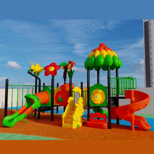 Equipo de Juegos para Exteriores, Tapetes de Goma, Toboganes de Plástico, Juegos Mecánicos para Niños, Diversión en Parques de Atracciones - Product Image 2