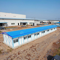 Construction rapide Maison modulaire provisoire préfabriquée Panneaux muraux préfabriqués de structure en acier