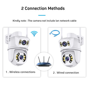 Jortan ICSEE Binokular Dual Lens icsee PTZ Dome Kamera IP 6MP Wireless Wifi CCTV Überwachung PTZ Kamera Motion Tracking - Product Image 4