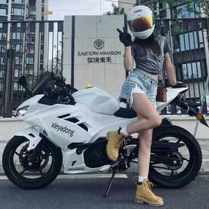 Motocicleta Kawasaki <span class=keywords><strong>Ninja</strong></span> 400 Nueva, H2 <span class=keywords><strong>Yamaha</strong></span> R1 R3 <span class=keywords><strong>R6</strong></span> 200-400cc, Moto Deportiva con Matrícula, ZY400, Velocidad Máxima >180km/h - Product Image 4