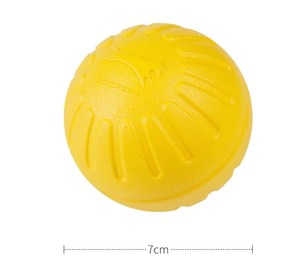 Mainan hewan peliharaan karet EVA, tahan banting, latihan anjing, Mainan Gigit, mainan olahraga interaktif modis - Product Image 3