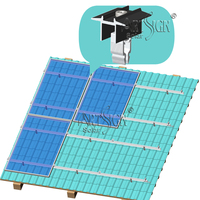 Nouvelle pince de fixation intermédiaire pour panneau solaire, fixation rapide de module photovoltaïque, pince de fixation intermédiaire réglable, pinces solaires