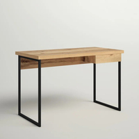 Bureau d'ordinateur en bois massif de style simple à prix bas pour chambre et bureau – Modèle européen