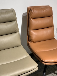 Sillas de mesa de comedor modernas, muebles de habitación de hotel tapizados de cuero nórdico para restaurantes - Product Image 4