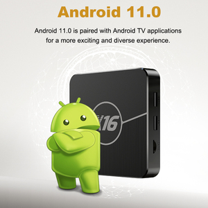 Smart TV Box 4K Android 11 X16 Quad Core CP 2.4G/5G WiFi de Doble Banda Reproductor Multimedia Inteligente HD Decodificador Molde Privado - Product Image 4