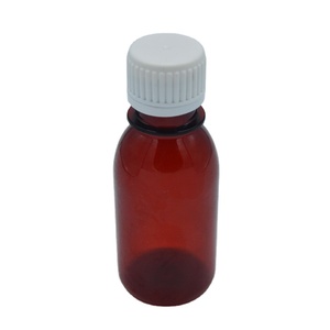 Hermosa botella de líquido oral de plástico Botella de <span class=keywords><strong>jarabe</strong></span> medicinal de <span class=keywords><strong>jarabe</strong></span> líquido ámbar/transparente - Product Image 5