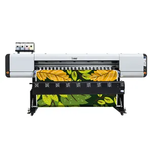 6/8pcs high speed 1.8m large format i3200 1440dpi/1080dpi sublimation printer fabric printing machine heat press machines