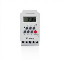 Minuteur numérique programmable hebdomadaire KG316T-II, interrupteur de minuterie micro-ordinateur, installation sur rail DIN pour le contrôle de l'éclairage