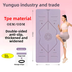 Tapis de yoga en TPE du fabricant - Antidérapant, épaisseur 5 mm, forme rectangulaire, pour saut à la corde/danse, fitness à domicile, vente en gros S1794 - Product Image 6