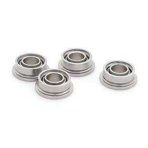 SMF63Z Stainless Steel Flange Bearing Corrosion-Resistant Silicon <b>Nitride</b> Ceramic Ball Miniature Deep Groove Ball Bearing - Product Image 2