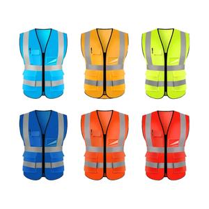 Customizable Security <b>Reflective</b> Safety Vest Polyester <b>Material</b> Polyurethane Radiation-Proof for Seguran Dry Featuring Logo - Product Image 3