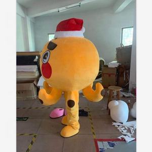 Disfraces de Mascota de felpa para niños y adultos, disfraz de pulpo para caminar, publicidad, <span class=keywords><strong>Animal</strong></span> encantador, mascota - Product Image 2