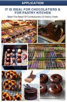 Machine à enrober au chocolat à vendre/Machine à tempérer le chocolat à vendre/Machine à enrober au chocolat