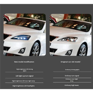 Phares de voiture pour IS250 IS300 2006-2012, phares modifiés, phares avant, feux de jour à LED - Product Image 4
