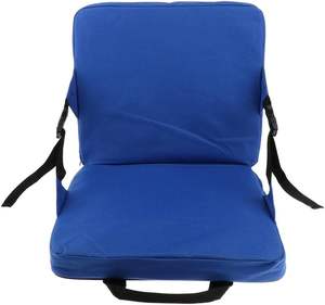 Venta al por mayor logotipo personalizado al aire libre bleacher cojín ligero acolchado asiento plegable estadio asientos sillas con respaldo - Product Image 1