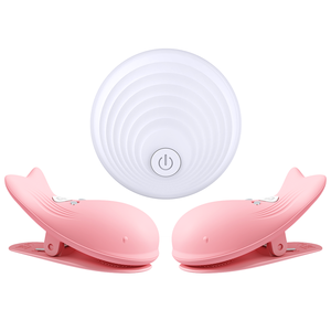 Telecomando senza fili Vibratore di masturbazione femminile prodotti per adulti succhiare il capezzolo giocattoli del sesso con fermaglio per il seno prodotti per adulti - Product Image 1